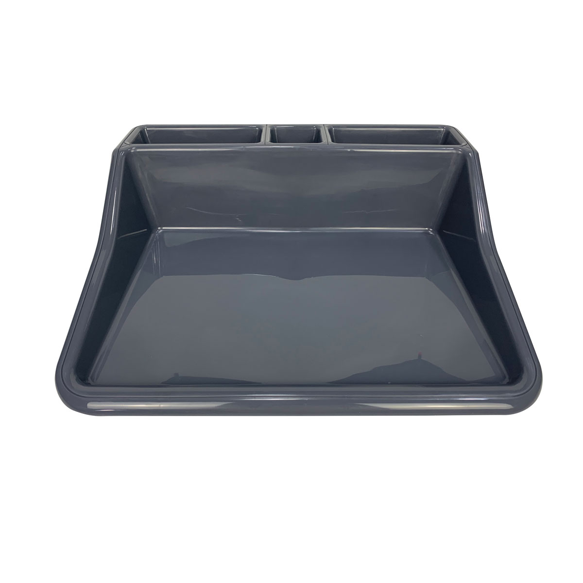 Wingart Kunststoff Pflanzschale grau 61 x 55 x 15 cm