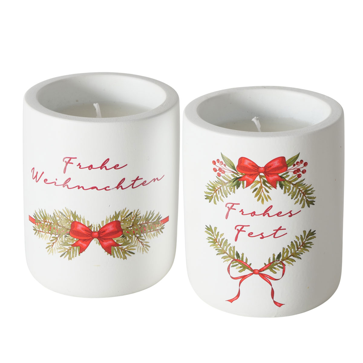 Kerzentopf Noelle 2 sort Rund 8x6,5x8 Bild 2