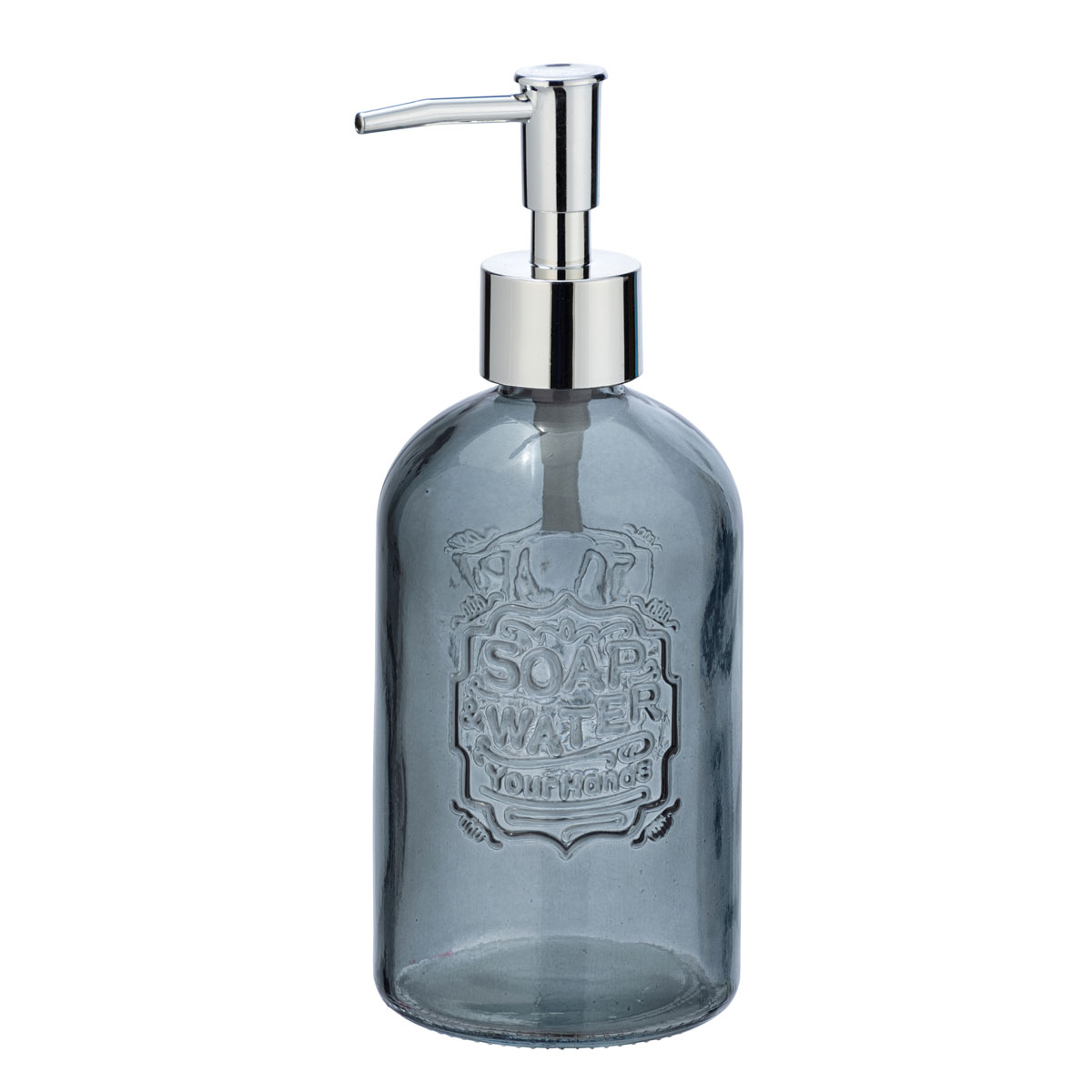 Wenko Seifenspender Vetro grau 400 ml Bild 1