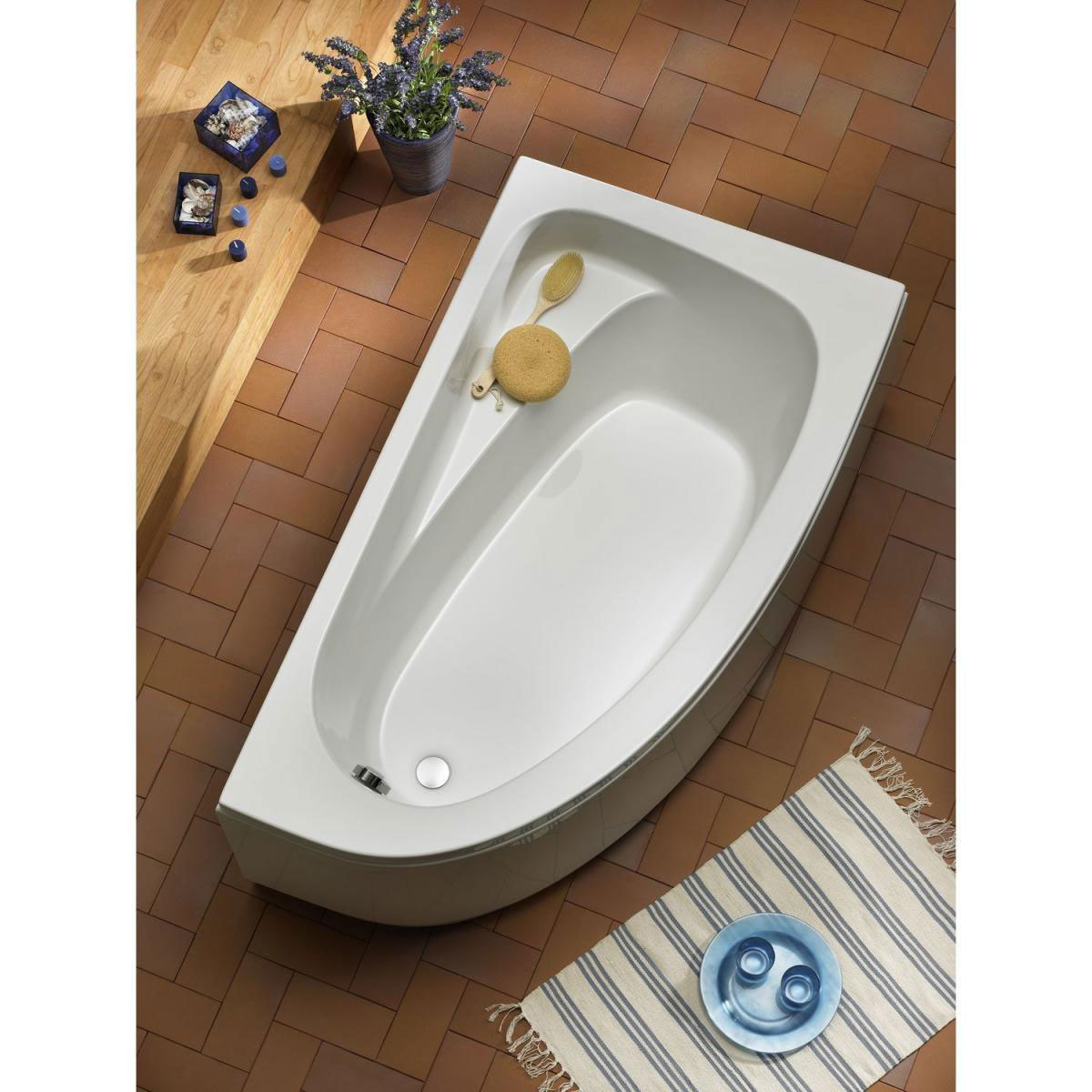 Ottofond Badewanne Marina Modell A 160 x 90 cm weiß Bild 2