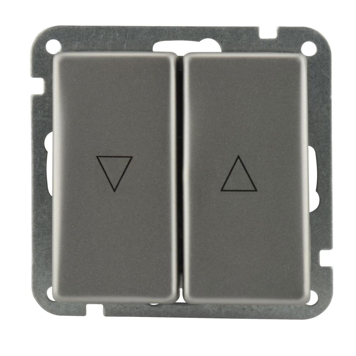 Jalousientaster Imola Edelstahl Serie 305