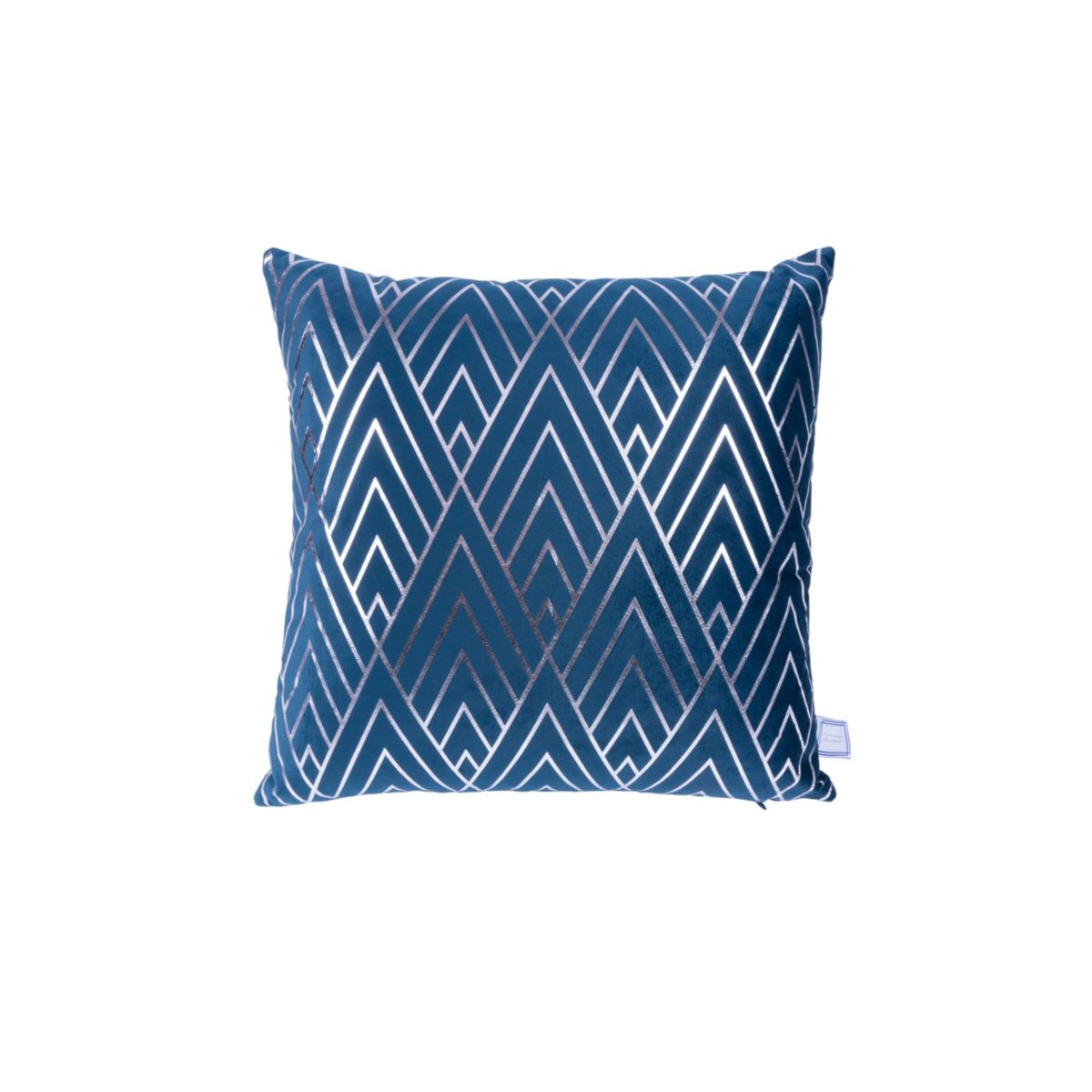 Dekokissen Prisma 225 2er-Set blau / silber Bild 2