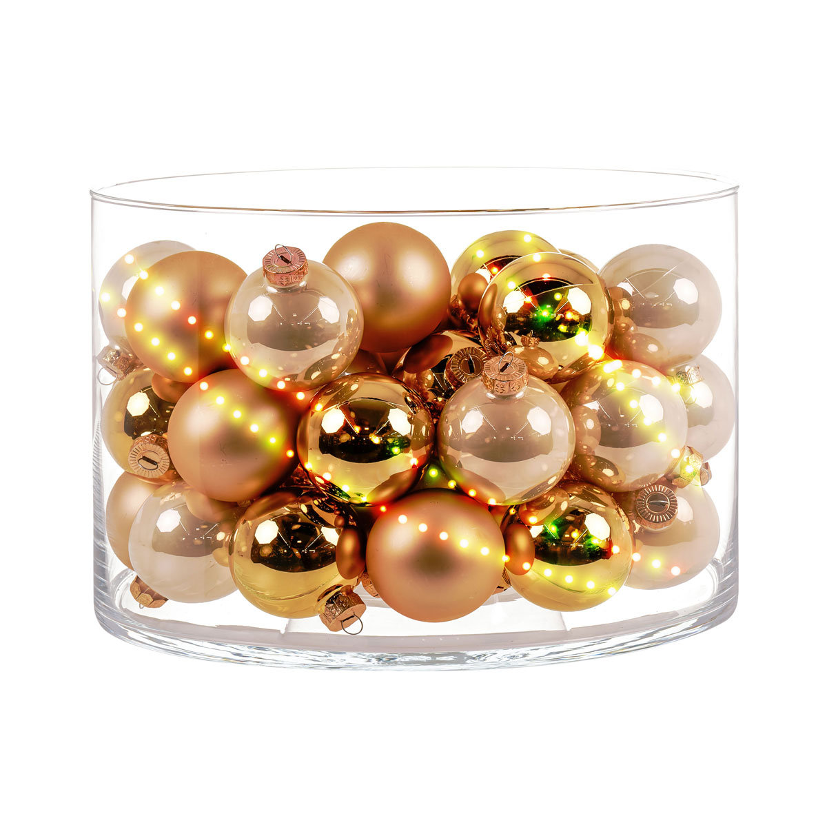 Ambientis Glaskugeln 3 cm gold Mix Bild 7