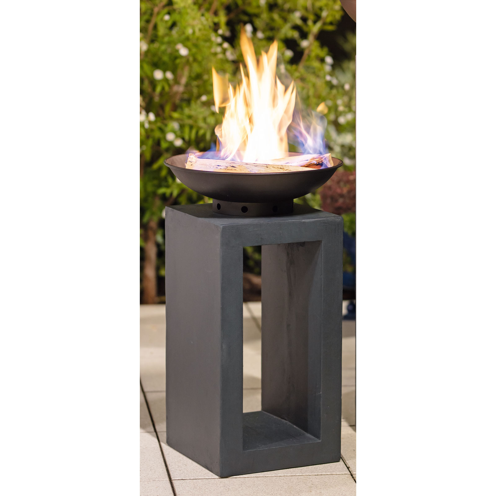Rothmann Feuerschale Breda auf Podest 40 x 69 cm Bild 2