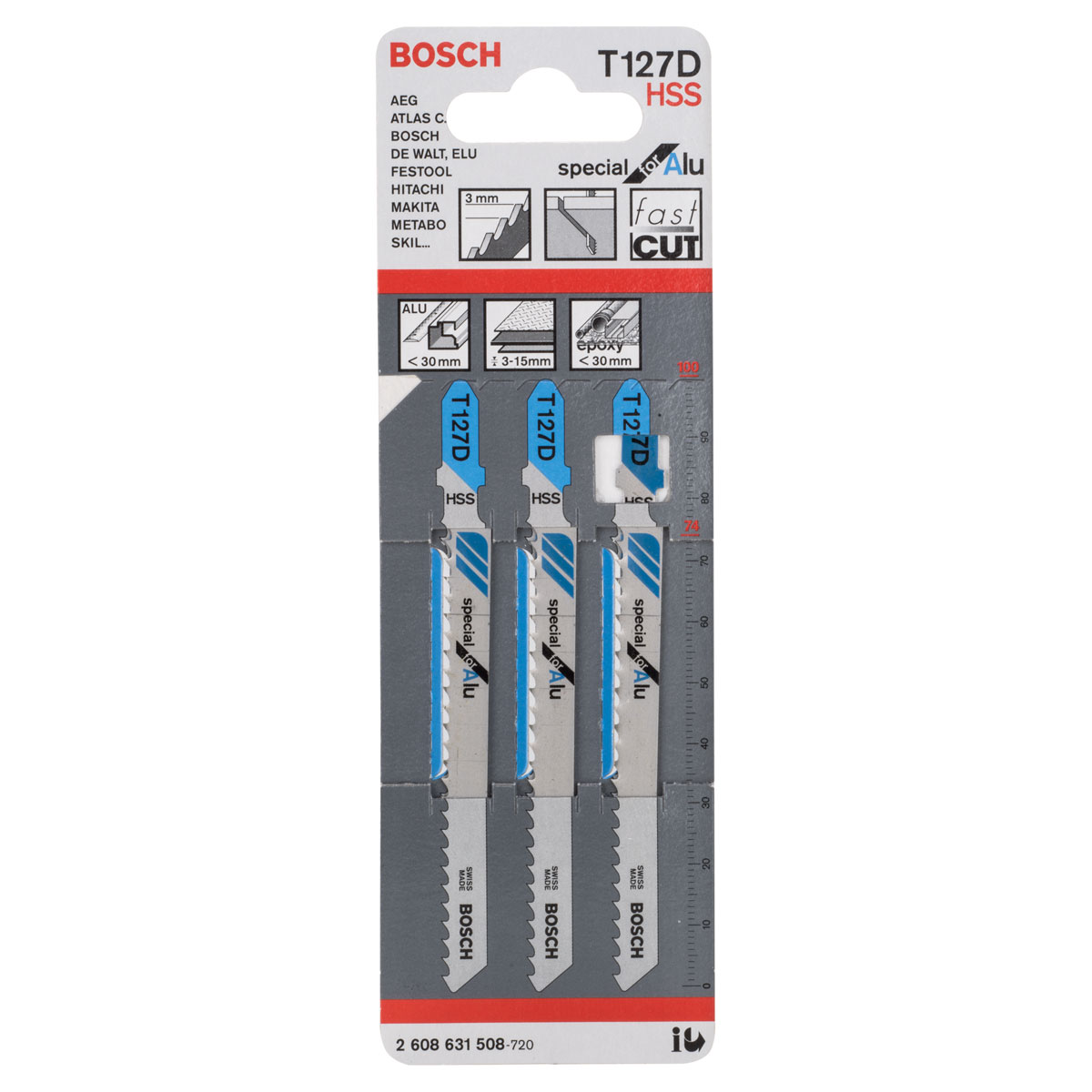 Bosch Professional  Stichsägeblatt T 127 D Special for Alu Bild 2