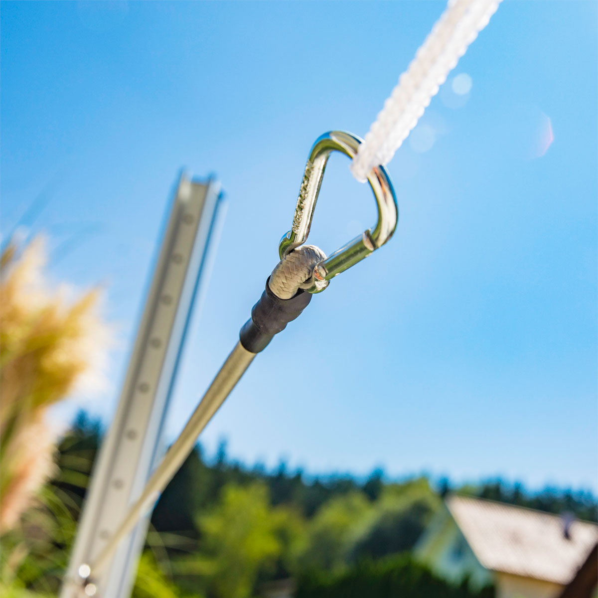 Windhager Expanderseil und Karabiner 70 cm 2 St Bild 4