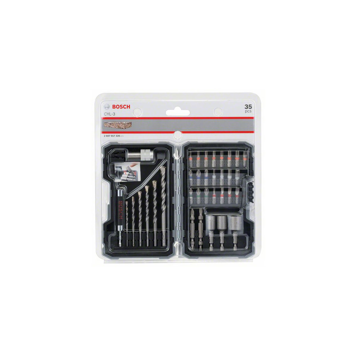Bosch Professional  Betonbohrer-Set mit Bits 35-teilig