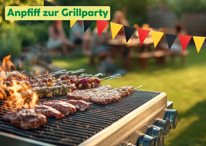 Anpfiff zur Grillparty