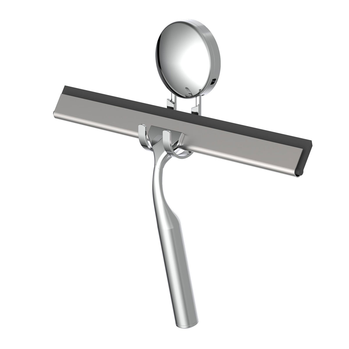 Schütte Duschabzieher Chrom zum Kleben oder Schrauben