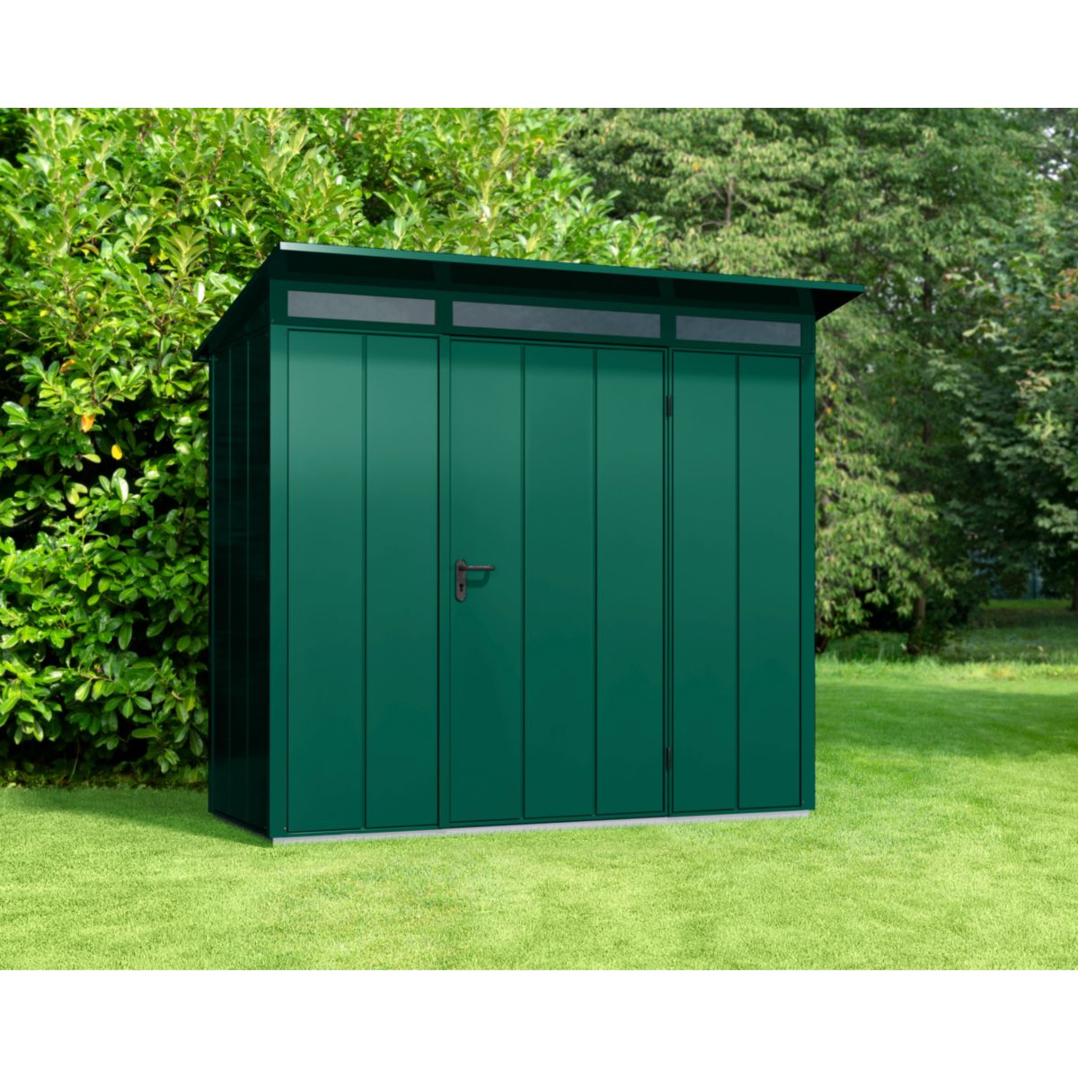 EcoStar  Gerätehaus Elegant-PTyp 1RAL6005 1 flg