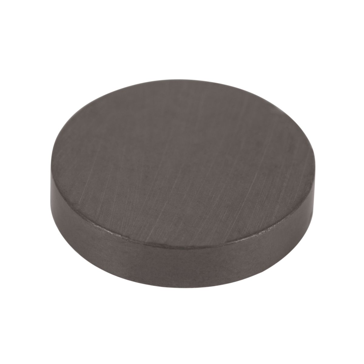 Suki Magnetscheibe Ferrit, selbstklebend, Ø 15 x 3 mm, schwarz