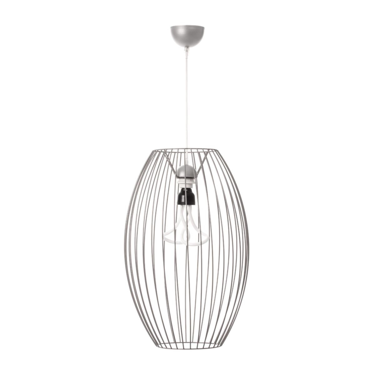 Hängelampe Reyna 110 silber
