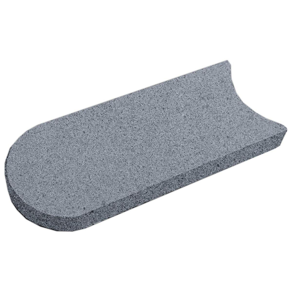 Wingart Granit-Mähkante 24 x 10 cm grau-graphit