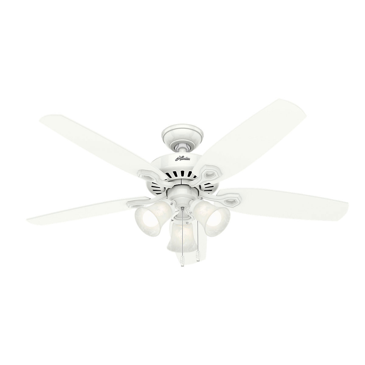 Hunter Fan Hunter Deckenenventilator Builder Plus 132 cm schneeweiß Bild 1