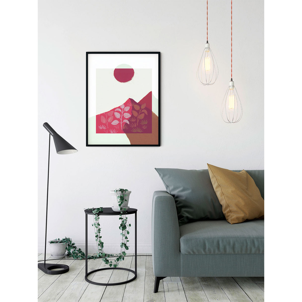 Komar  Wandbild Plant a Garden 30x40 cm