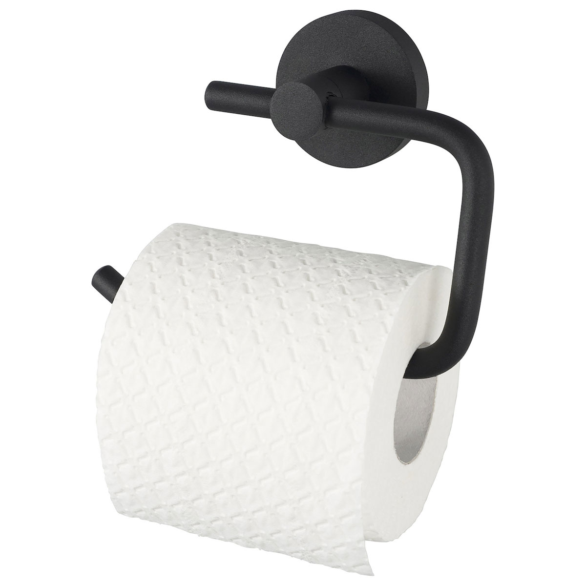 Haceka  Toilettenpapierhalter ohne Deckel Kosmos schwarz