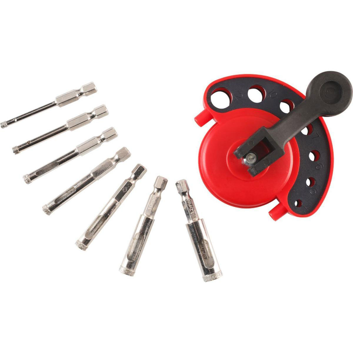 kwb  Lochsägen-Set Diamant 8 teilig Durchmesser 4-12 mm