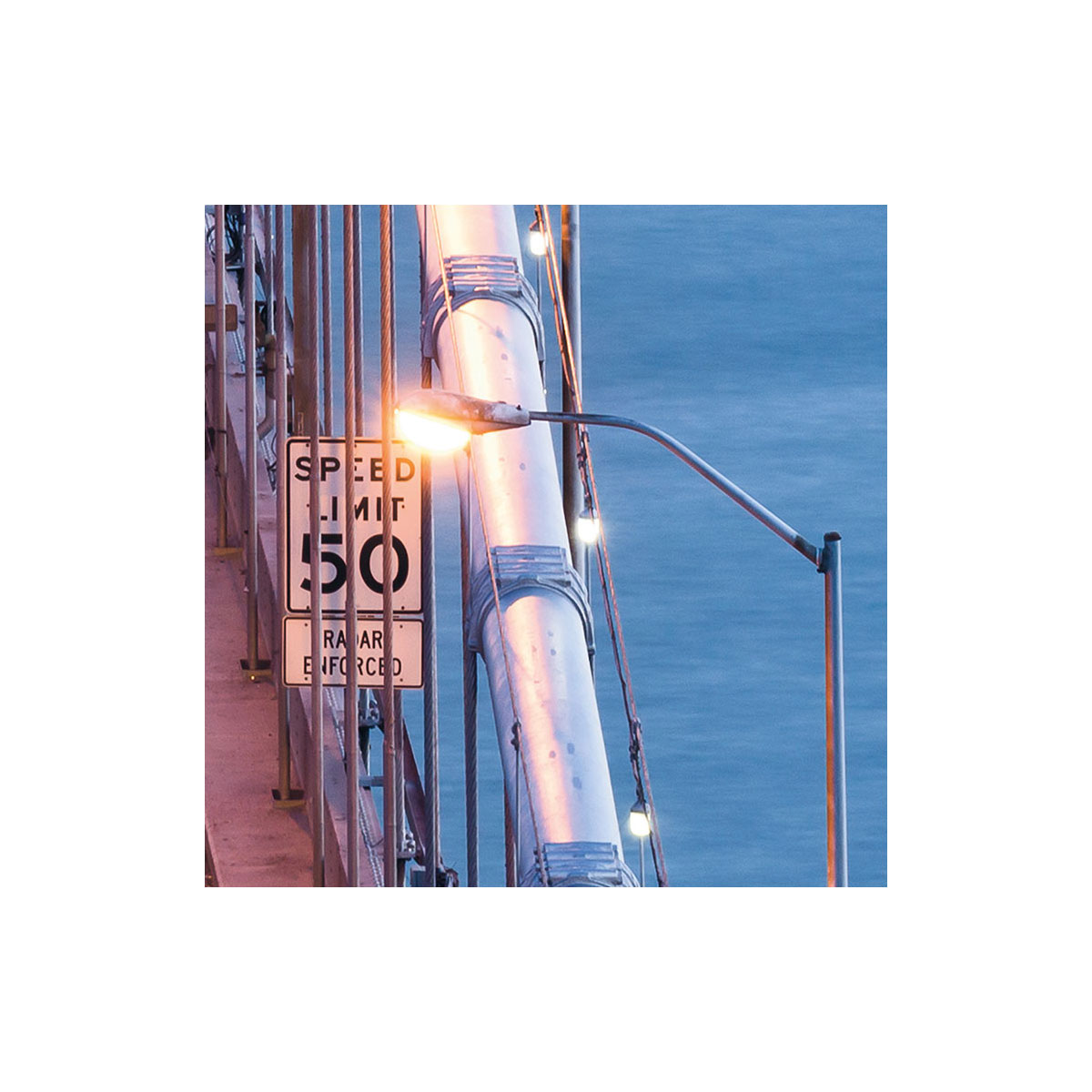 Komar  Vlies Fototapete San Francisco Blues 300x200 cm Bild 4