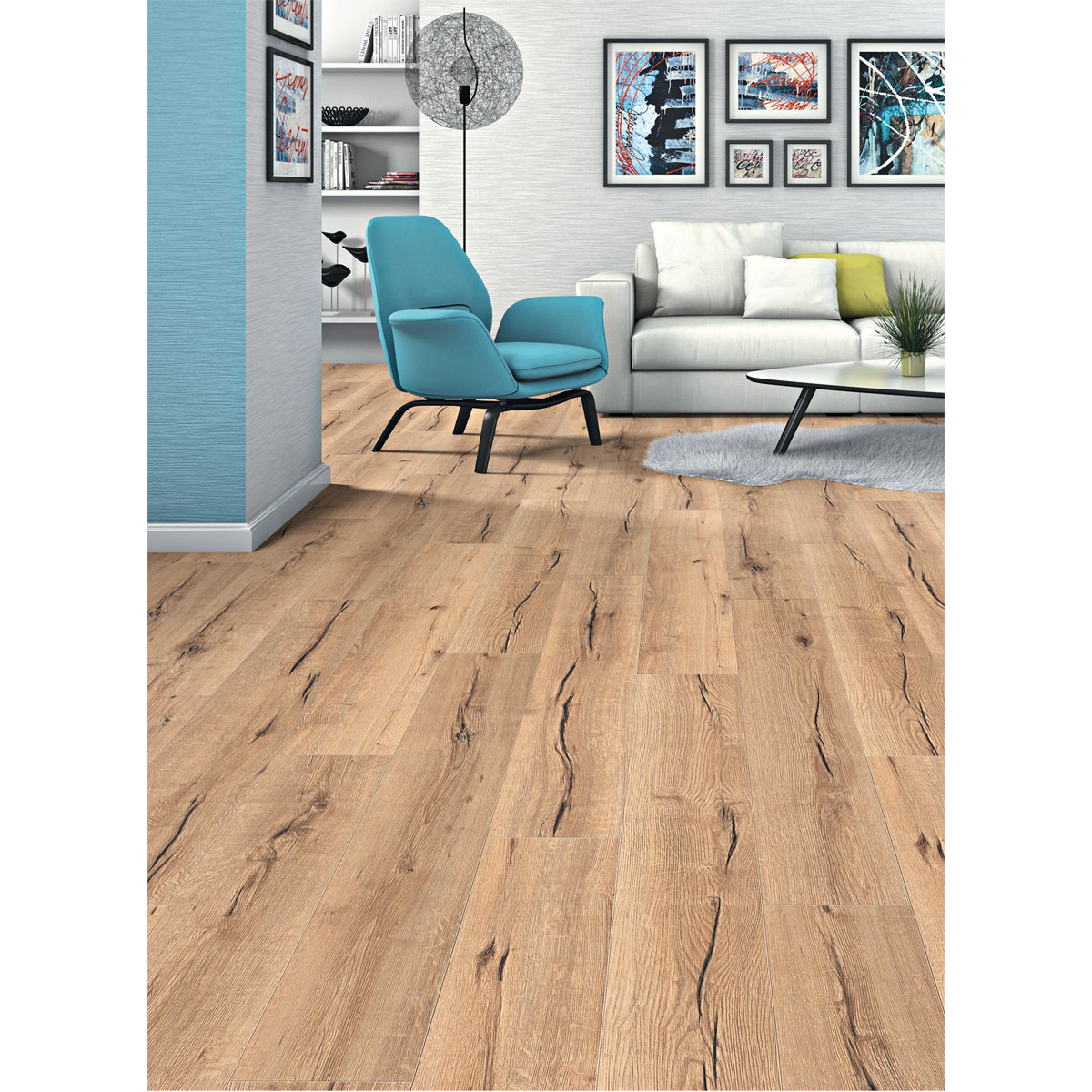 Living by HARO Laminat Eiche Sahara 128,5 x 19,3 cm Bild 4