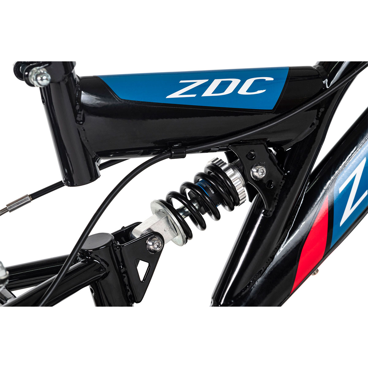 KS Cycling Mountainbike Fully ATB 20'' Zodiac schwarz-rot RH 31 cm  Bild 4