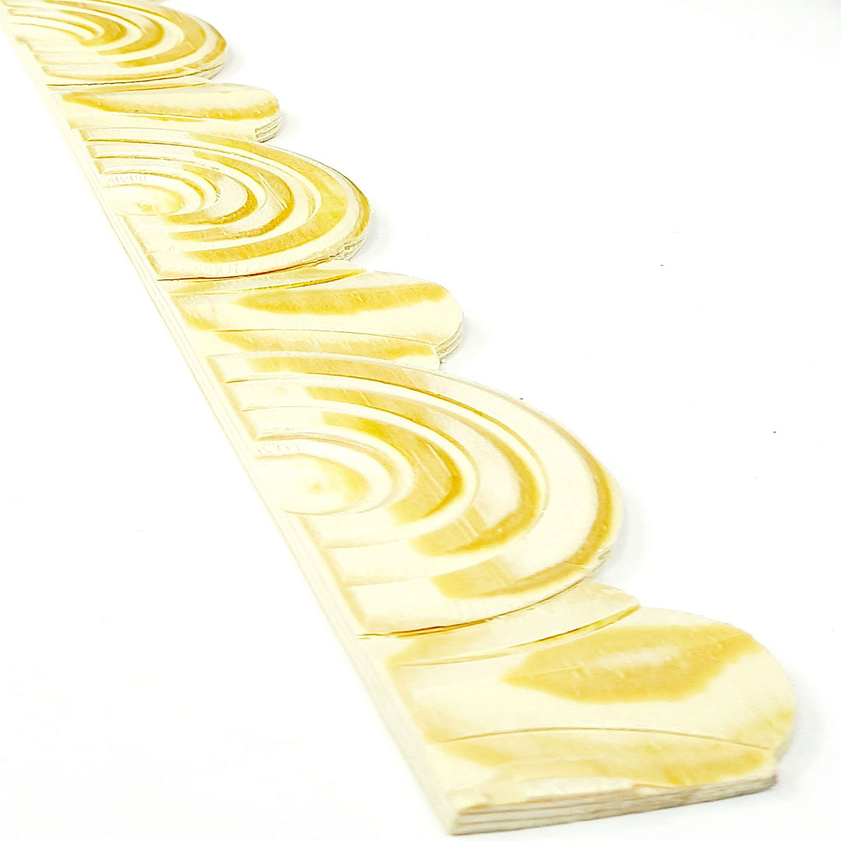 Schnitzleiste Kiefer 240 x 3,4 x 0,7 cm Bild 2