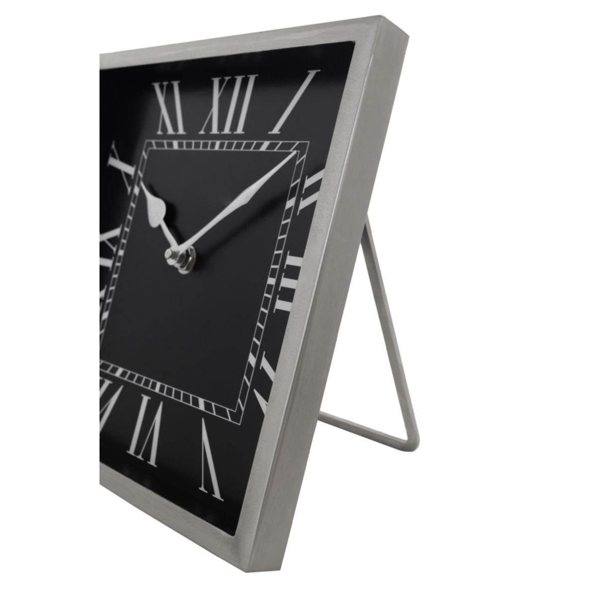 Tischuhr Moments 2025 silber Bild 6