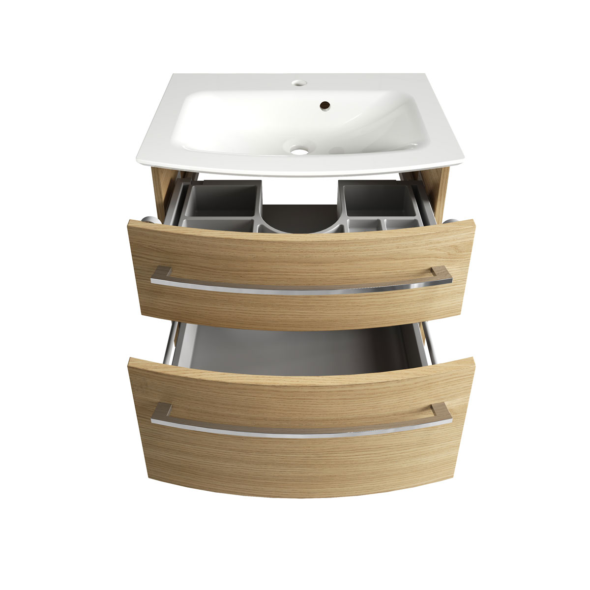 Fackelmann  Waschtisch-Set B.Style 632 x 543 x 460 mm Sandeiche Bild 2