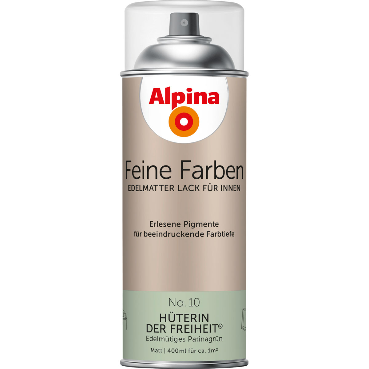 Alpina  Buntlack Feine Farben Sprühlack No 10 Hüterin der Freiheit edelmatt 400ml
