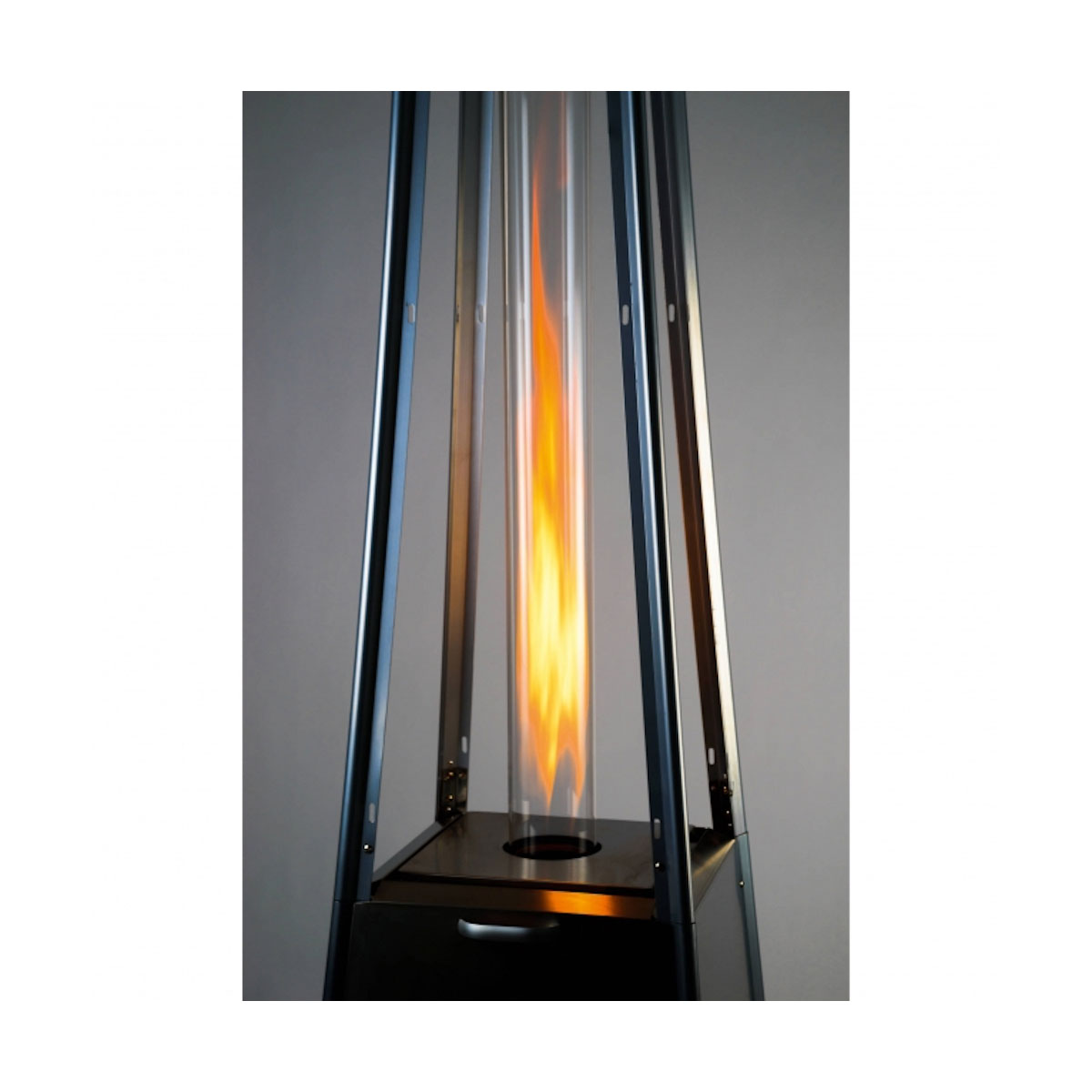 Flammenheizer CHEOPS II anthrazit Bild 2