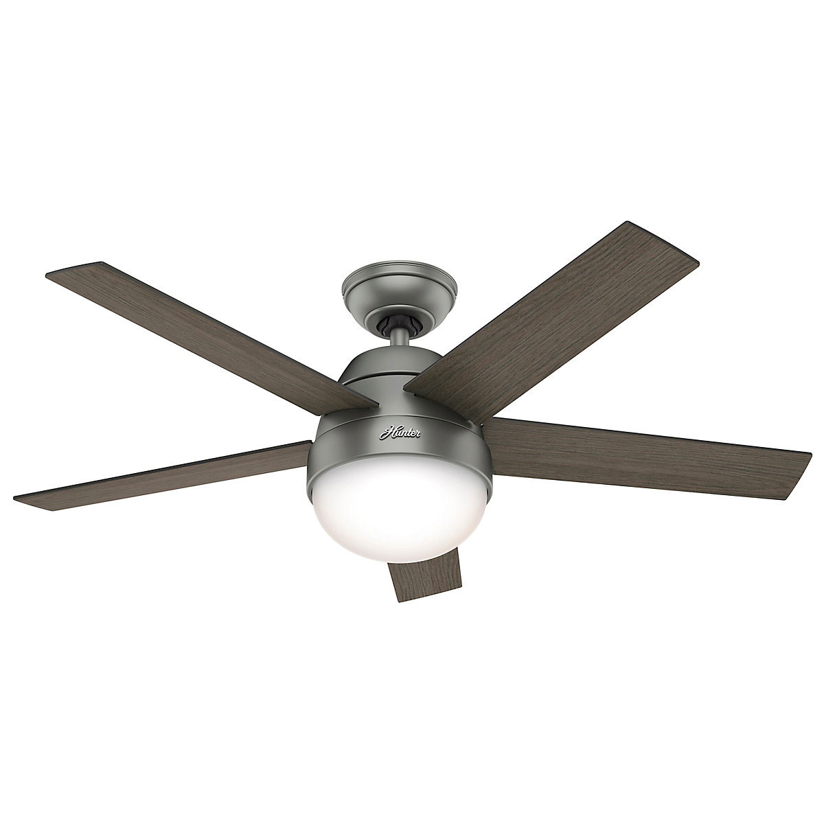 Hunter Fan Hunter Deckenenventilator Stile 117 cm mattes silber Bild 2