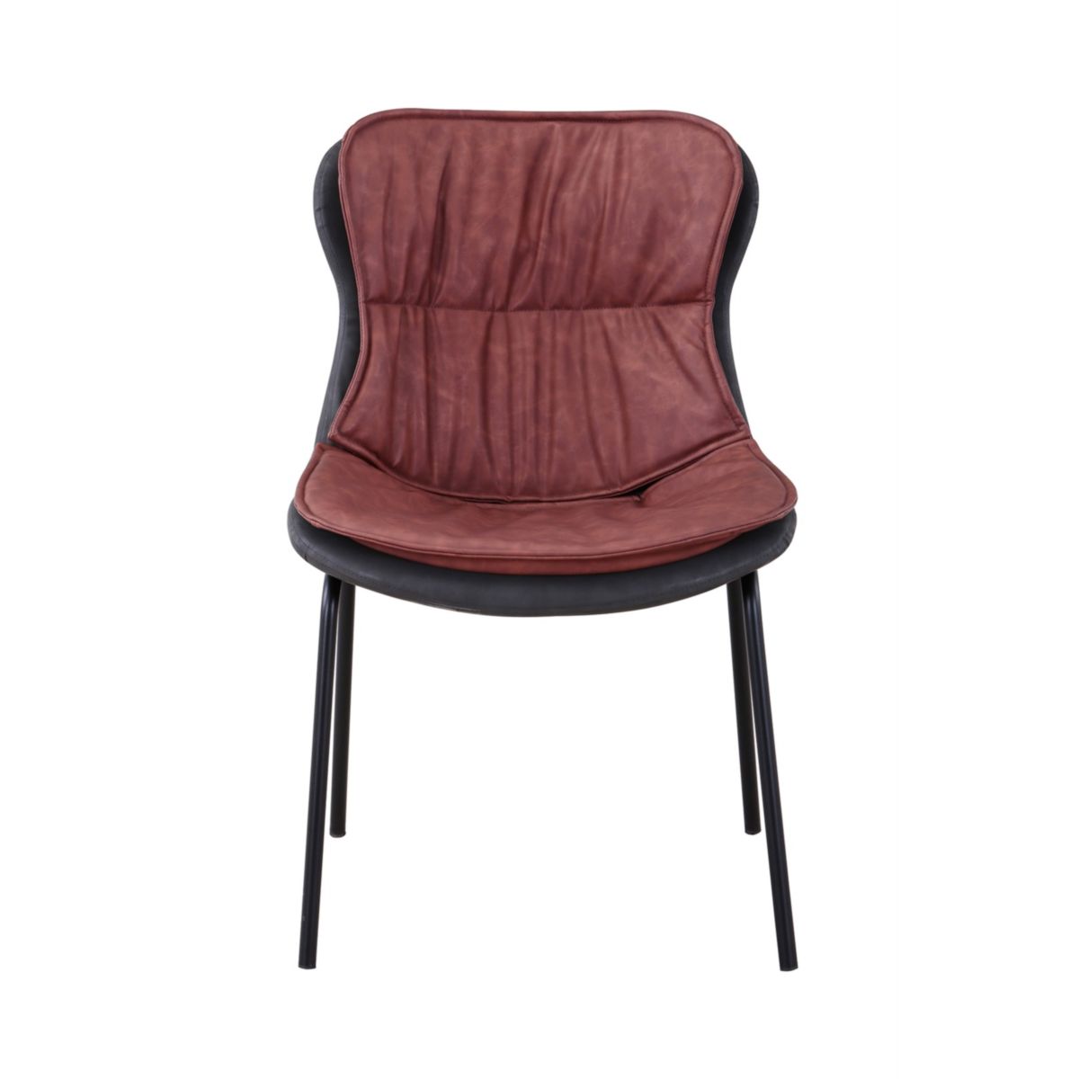 Stuhl Brady 225 marone grau Bild 2