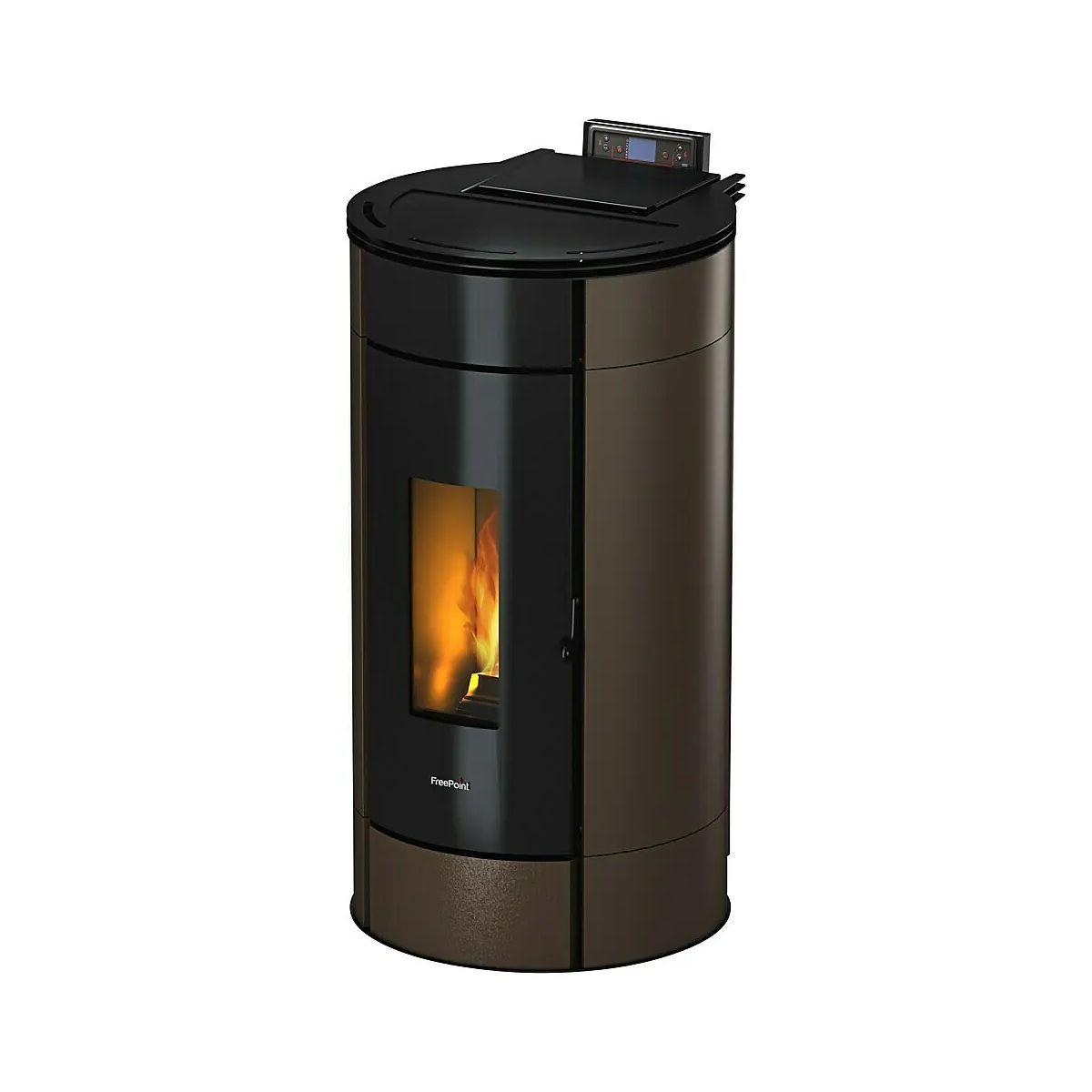FreePoint Pelletofen Globe 3,3-11 kW, Mokka
