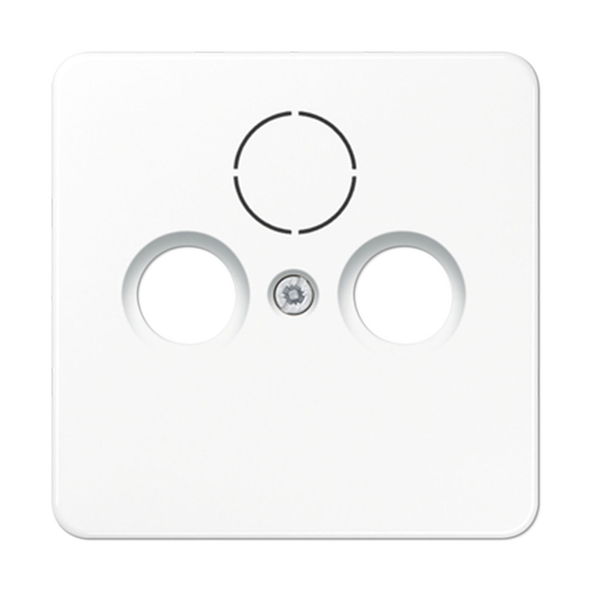 Jung Antennenabdeckung CD 500 alpinweiß