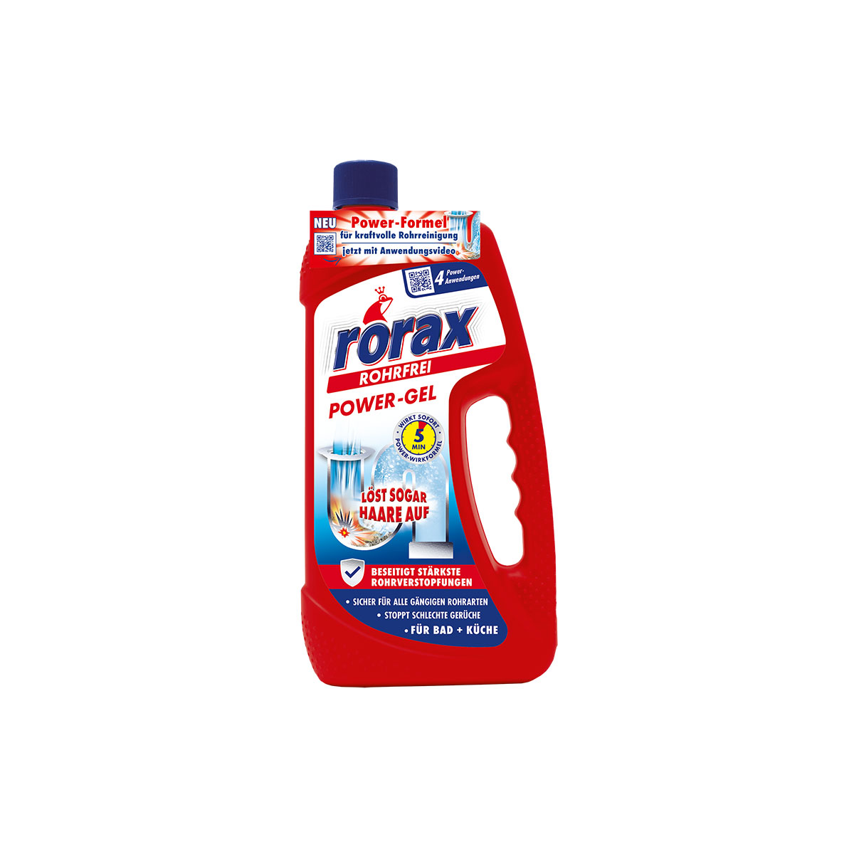 Rorax Rohrfrei Power-Gel 1 L Bild 2