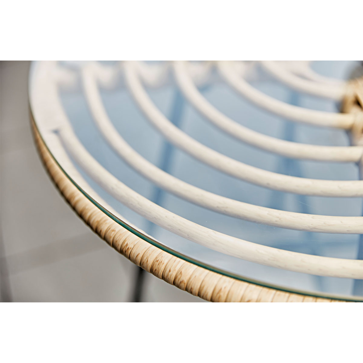 Haveson Beistelltisch Bali schwarz-braun-meliert Bild 2