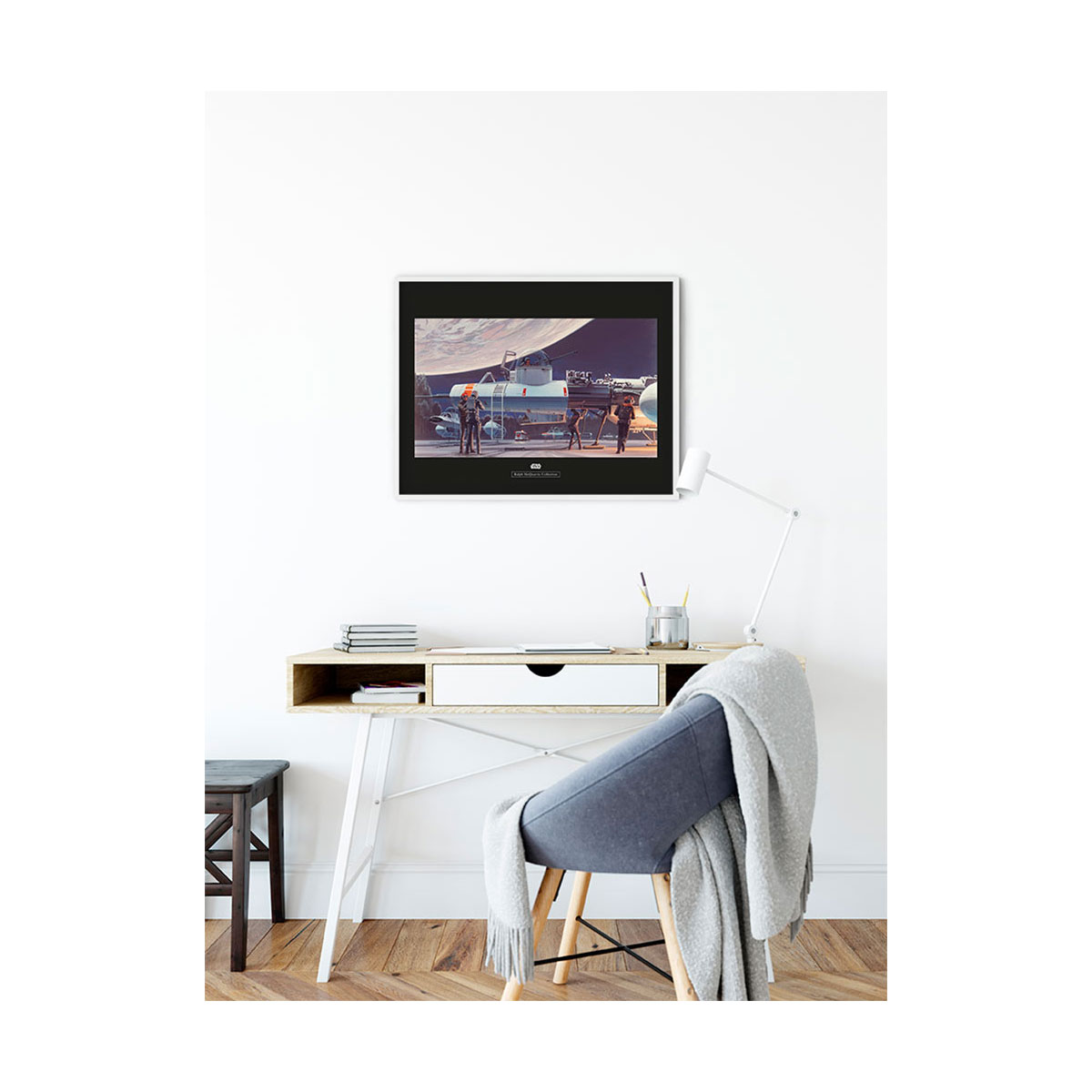 Komar  Wandbild Star Wars Classic Yavin Hangar 50x40 cm Bild 5