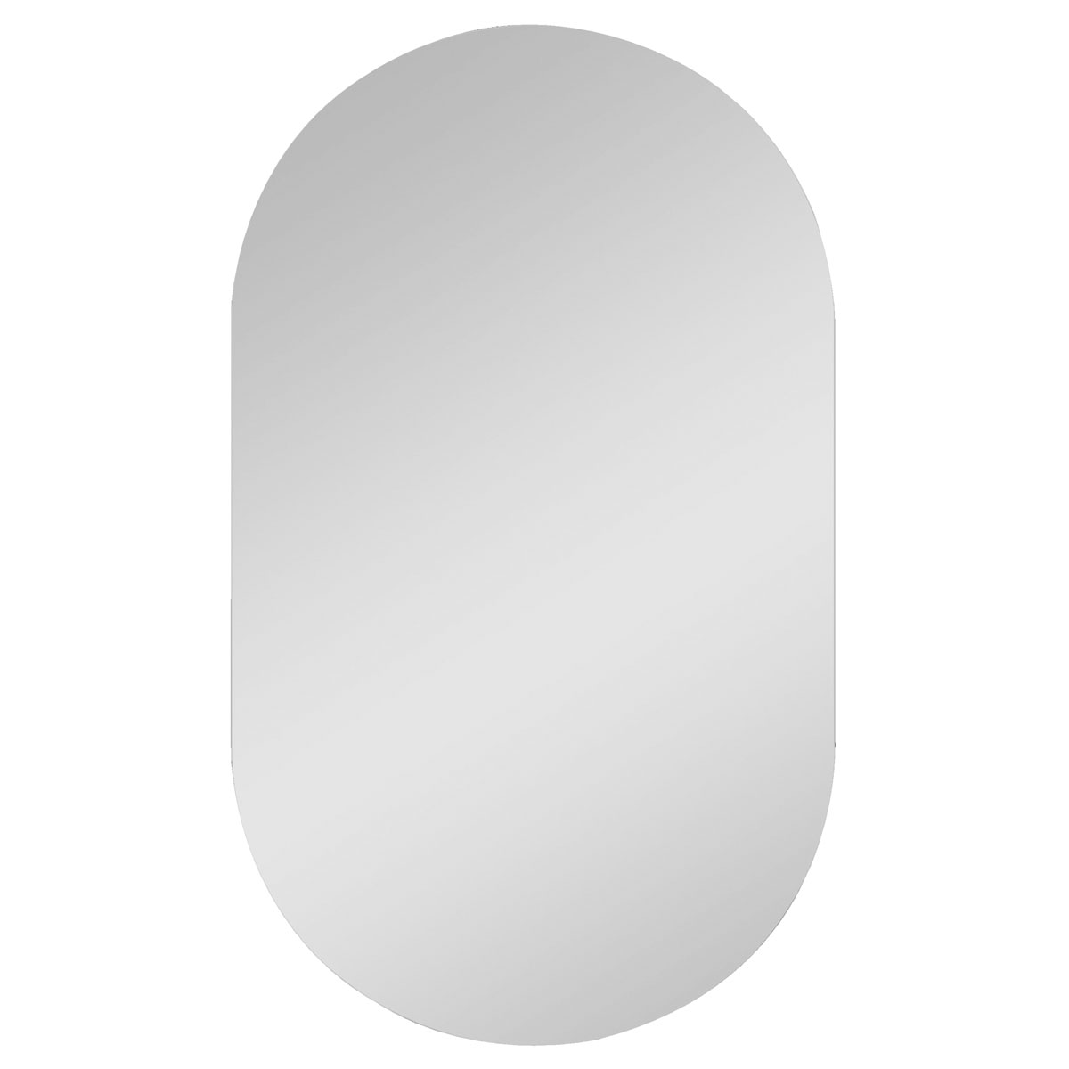 Valblue Design Wandspiegel Laurin weiß matt 45 x 75 cm