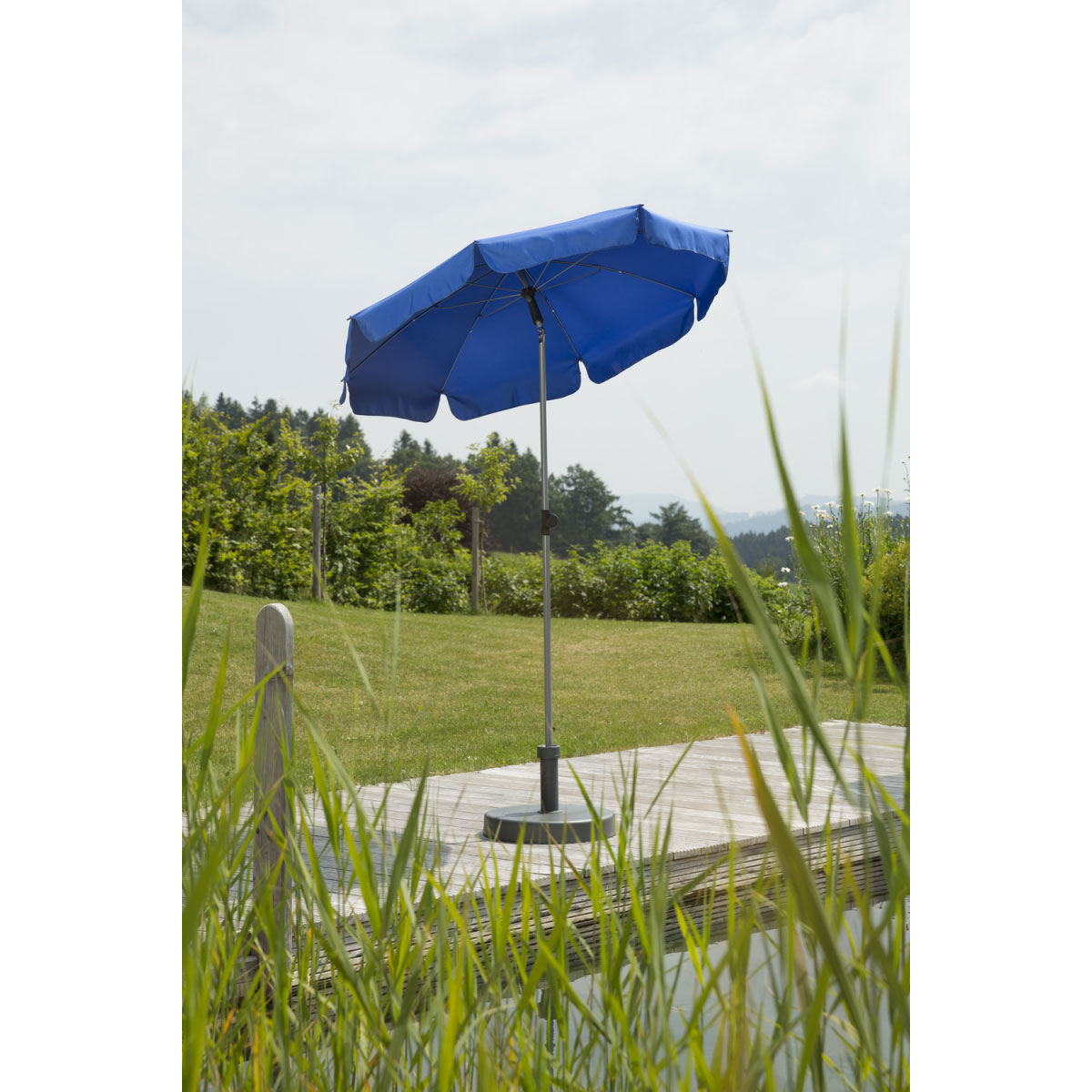Schneider Schirme Sonnenschirm Locarno 150 cm royalblau Bild 2