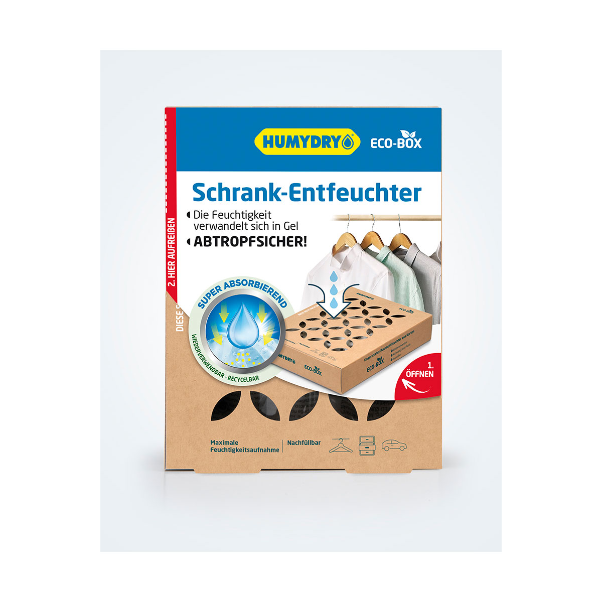 Humydry Schrank-Entfeuchter Ecobox