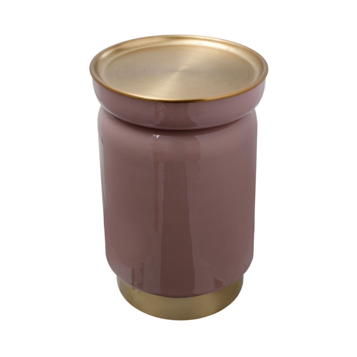 Beistelltisch Art Deco 175 altrosa gold Bild 2