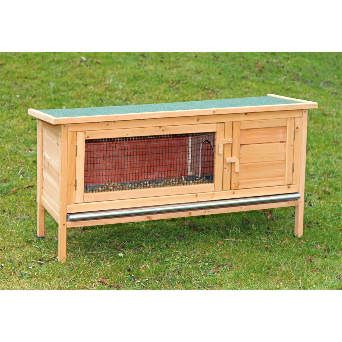 Kleintierstall Alfred 116 x 62 x 45 cm braun Bild 5