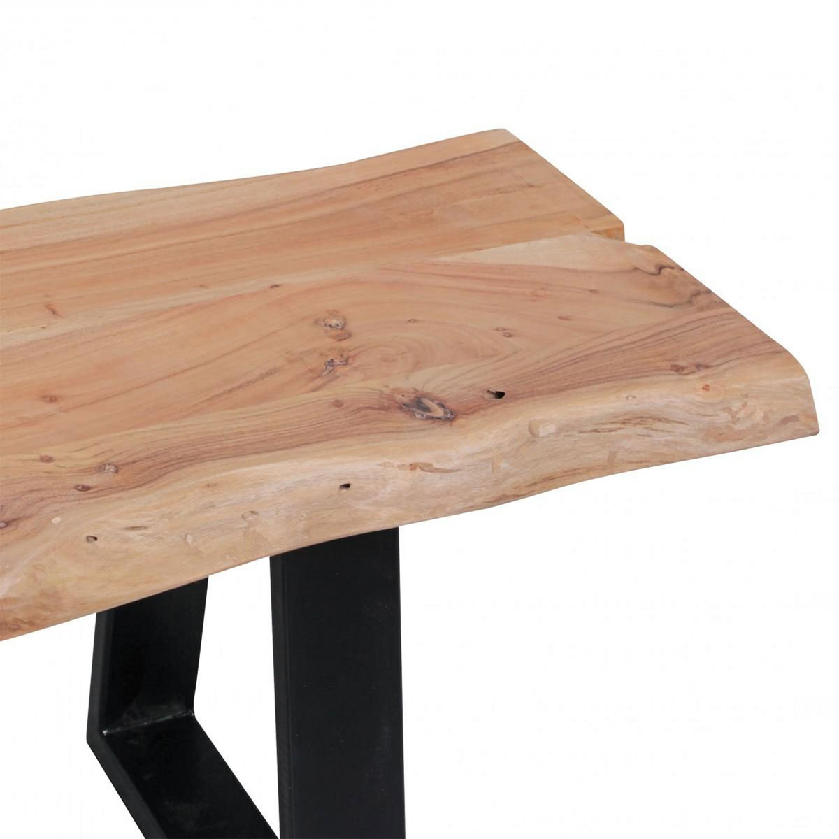 Wohnling Esszimmerbank Gaya 180 x 40 cm Massivholz Akazie Bild 6