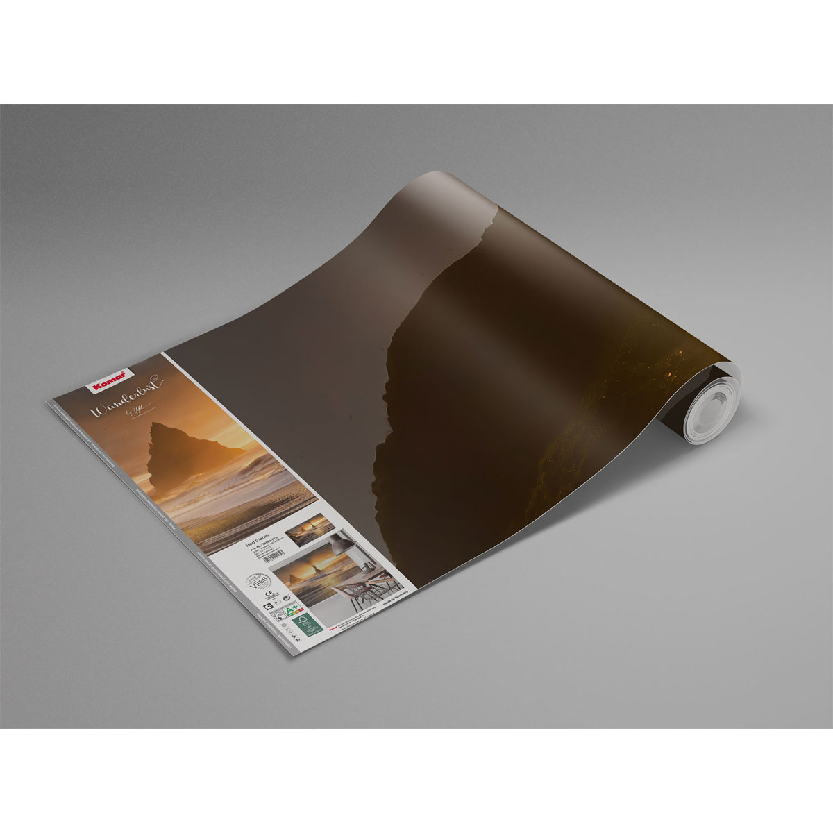 Komar  Vlies Fototapete Red Planet 450x280 cm Bild 8