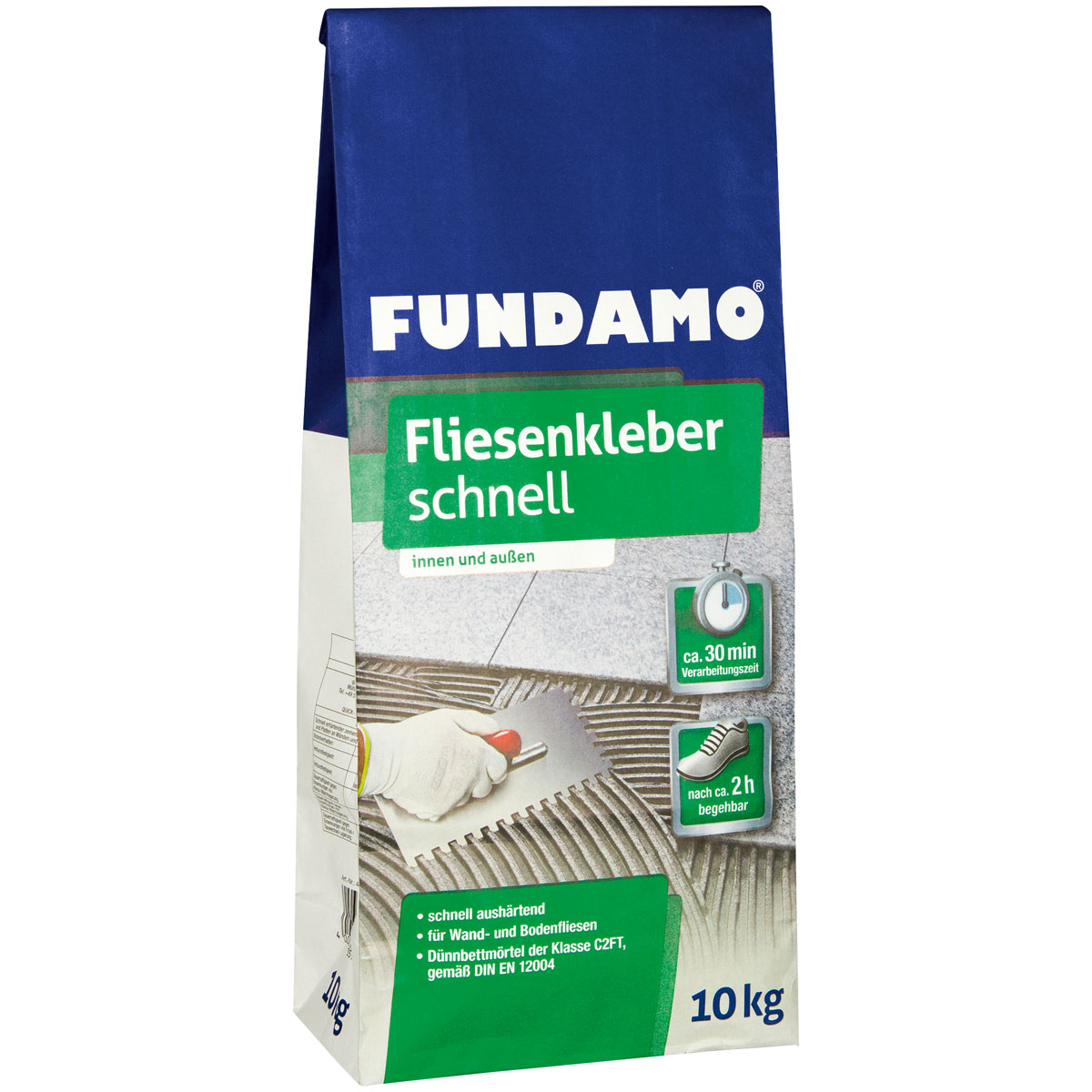 Fundamo Fliesenkleber schnell 10kg