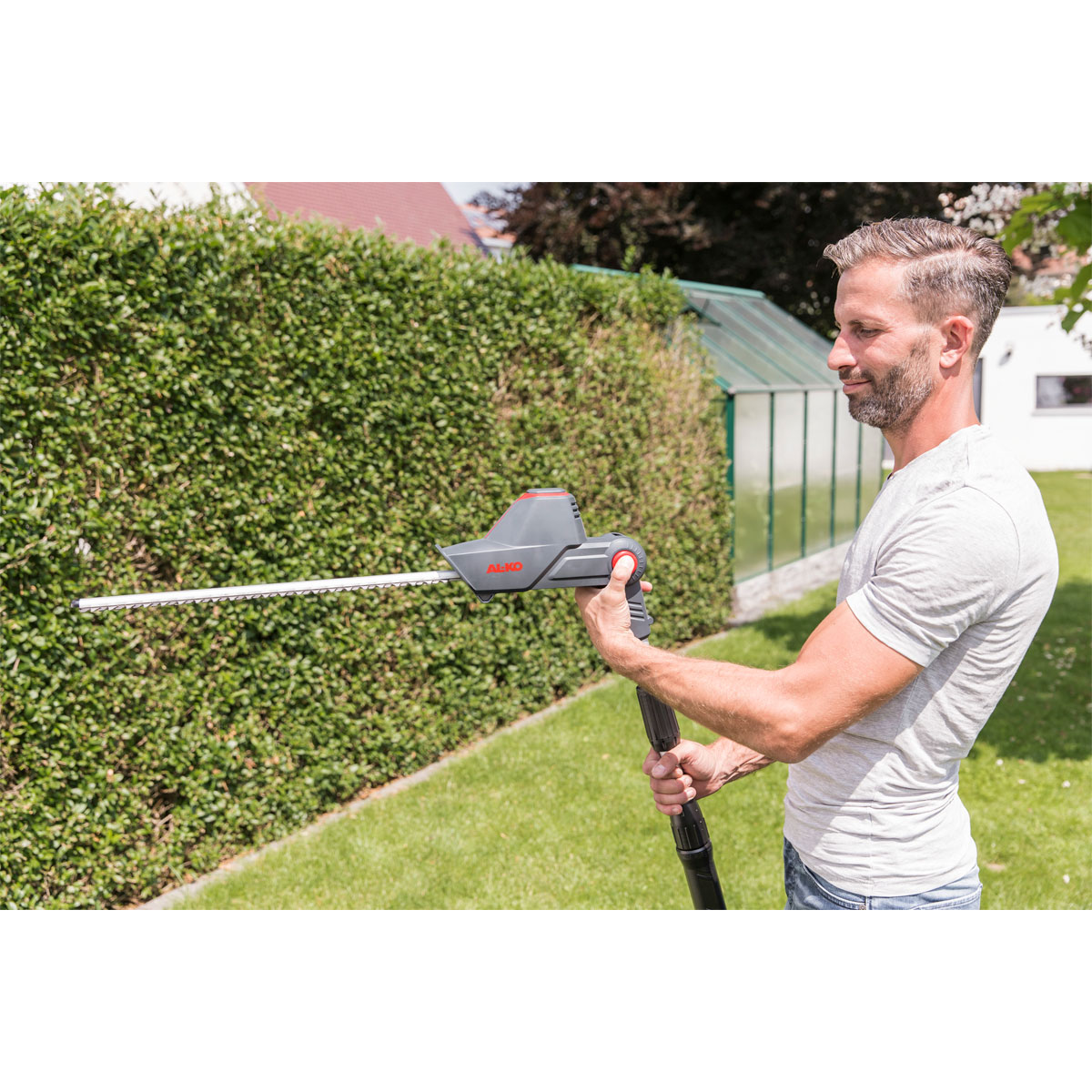 AL-KO  Akku-Hochheckenschere 18 V HTA1845 inkl Akku Bild 5