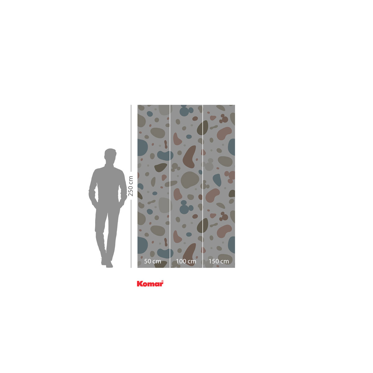 Komar  Vlies Fototapete Mickey's gentle shadows 150x250 cm Bild 3