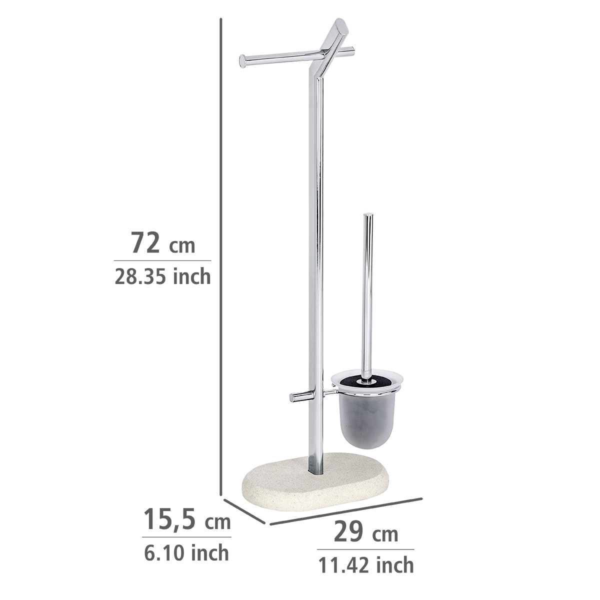 Wenko  Stand WC-Garnitur Puro Bild 4