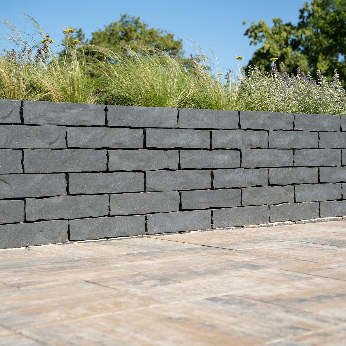 Diephaus  Mauerstein Structur Basalt 40 x 20 x 10 cm Bild 2