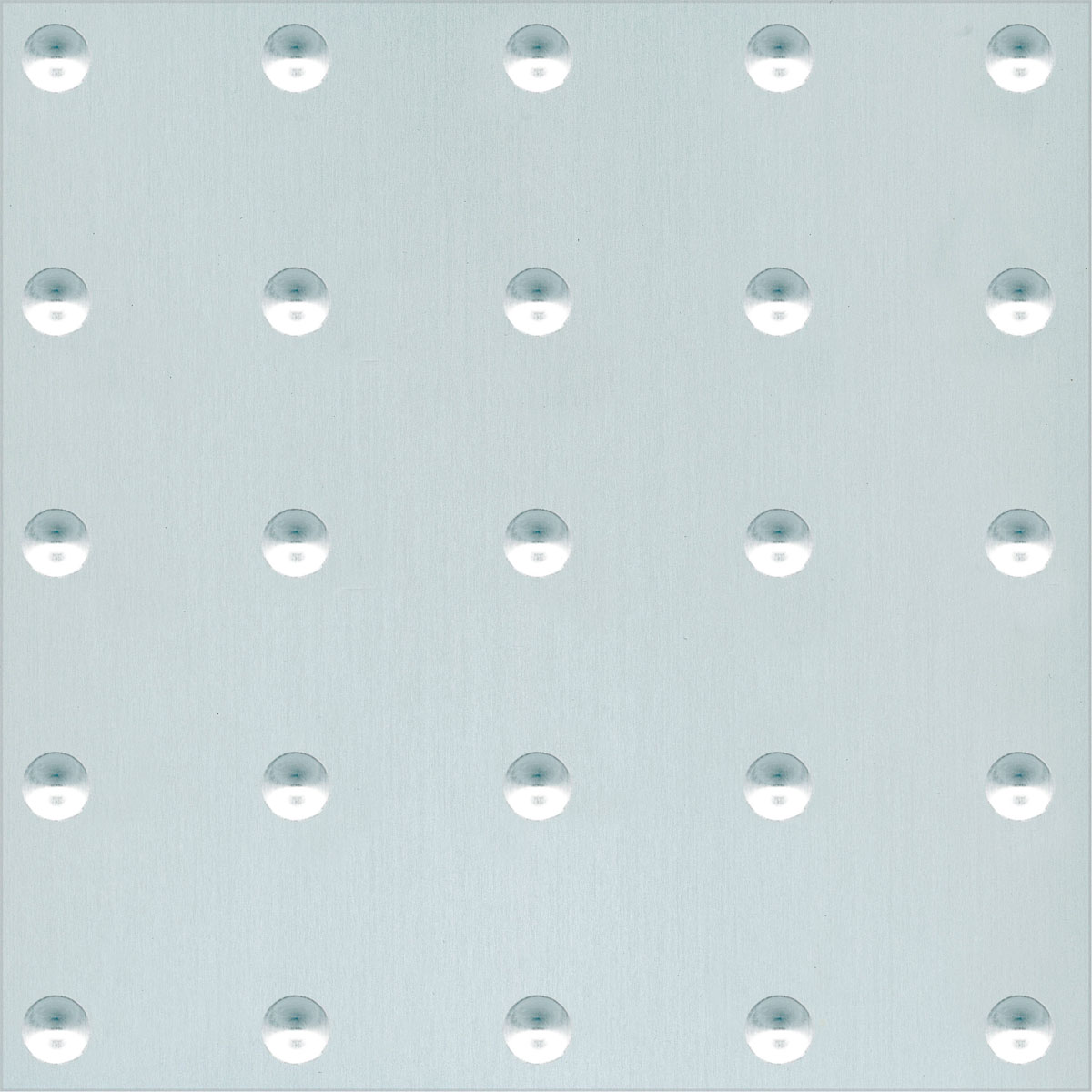 MyTool Rundnoppenblech 24x 48 cm Aluminium silber