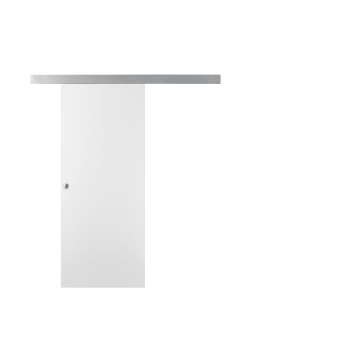 Weißlack-Schiebetür 94,4 x 203,5 cm Bild 1